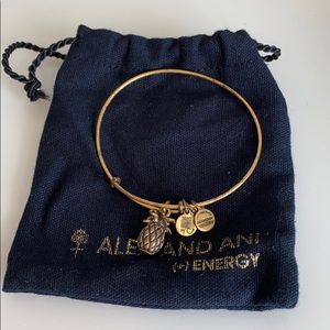 Pineapple Alex and Ani bracelet